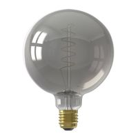 Calex LED Globelamp G125 4W E27 Titanium 2100K 100lm Dimbaar - thumbnail