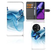 OnePlus 11 | Telefoonhoesje | Met pasjeshouder | Vlinders