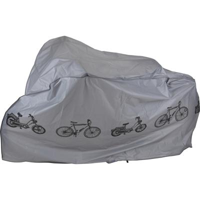 Dunlop Fiets beschermhoes - 180 x 100 cm - grijs - waterafstotend - UV-bestendig - fietshoes