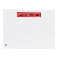 Paklijstenvelop &apos;documents enclosed&apos; 160 x 115 mm c6 formaat