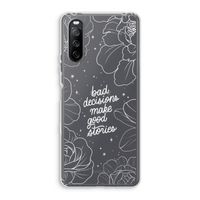 Good stories: Sony Xperia 10 III Transparant Hoesje