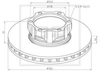 Pe Automotive Remschijven 016.650-00A - thumbnail