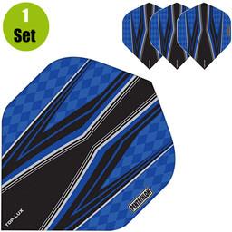 Pentathlon Pentathlon TDP Lux Vision Black Dartflights - Blauw