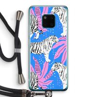 Tijger: Huawei Mate 20 Pro Transparant Hoesje met koord