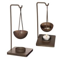 Abeki geurbrander donkerbruin 23cm 2 st.