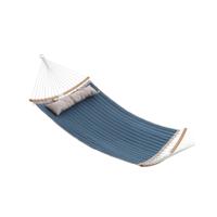 Hangmat voor 2 personen, Blauw+Beige