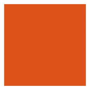 Creativ Company Textile color semi-dekkende textielverf - oranje, 500ml