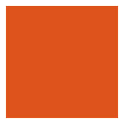 Creativ Company Textile color semi-dekkende textielverf - oranje, 500ml
