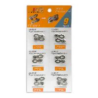 Pyc P.y.c. kettingschakel 9 speed per 6 stuks op kaart