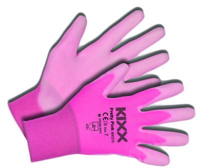 Tuinhandschoen Pretty Pink maat S ofwel 7 - Kixx