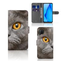 Telefoonhoesje | Met pasjeshouder | Huawei P40 Lite Britse Korthaar
