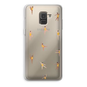Dans #2: Samsung Galaxy A8 (2018) Transparant Hoesje