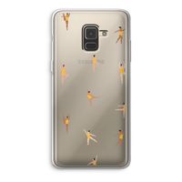 Dans #2: Samsung Galaxy A8 (2018) Transparant Hoesje
