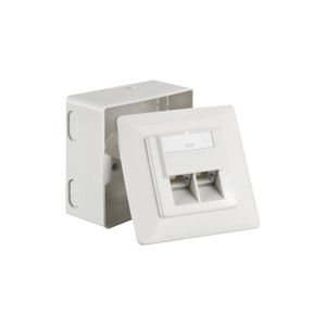 Data Wallmount CAT 5e Montagedoos