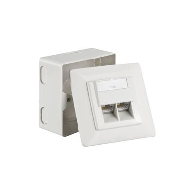 Data Wallmount CAT 5e Montagedoos
