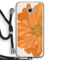 Orange Ellila flower: Samsung Galaxy A5 (2017) Transparant Hoesje met koord Orange Ellila flower: Samsung Galaxy A5 (2017) Transparant Hoesje met koord