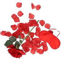 Valentijnscadeau verassingspakket rood masker   -