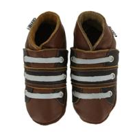 Oxxy babyslofjes cognac witte veter-17