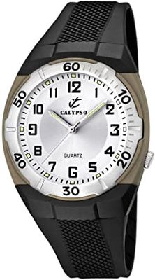 Horlogeband Calypso K5214-1 Rubber Zwart 20mm