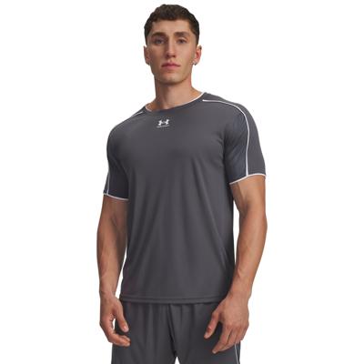 Under Armour Challenger Trainingsshirt Donkergrijs Wit