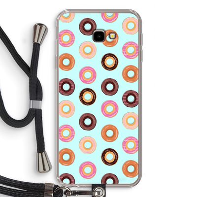 Donuts: Samsung Galaxy J4 Plus Transparant Hoesje met koord