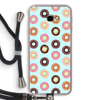 Donuts: Samsung Galaxy J4 Plus Transparant Hoesje met koord Donuts: Samsung Galaxy J4 Plus Transparant Hoesje met koord