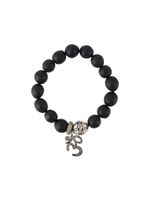 Gemco bracelet de perles et pendentif en diamants - Noir