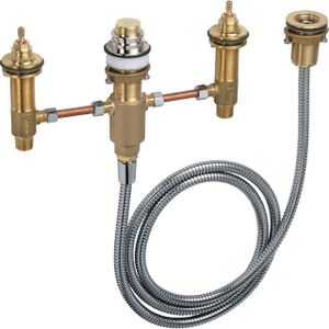 Hansgrohe inbouwdeel voor badrandcombinatie 4 gats zonder Secuflex 13244180