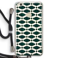 Moroccan tiles: Huawei Ascend P8 Lite (2017) Transparant Hoesje met koord