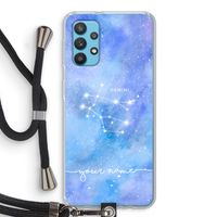 Sterrenbeeld - Licht: Samsung Galaxy A32 4G Transparant Hoesje met koord
