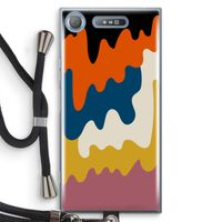 Baar A: Sony Xperia XZ1 Transparant Hoesje met koord
