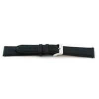 Horlogeband Universeel I010 Leder Zwart 24mm