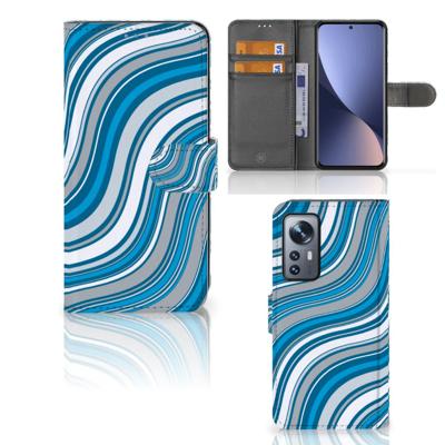 Xiaomi 12 | 12X | Telefoon Hoesje | Waves Blue
