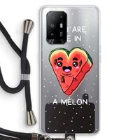 One In A Melon: Oppo A95 5G Transparant Hoesje met koord