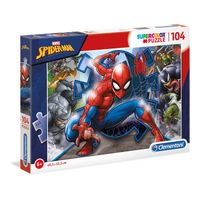 Clementoni Spider-Man Legpuzzel 104 stuk(s) Stripfiguren - thumbnail