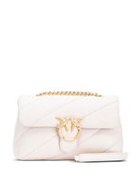 PINKO sac porté épaule à motif Love Birds - Blanc