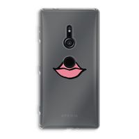 Kusje: Sony Xperia XZ2 Transparant Hoesje