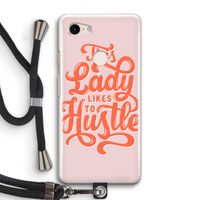 Hustle Lady: Pixel 3 Transparant Hoesje met koord