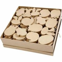 Creativ Company Paas decoraties, h: 10 cm, dikte 12 mm, 114 stuk/ 1 doos Creativ Company Paas decoraties, h: 10 cm, dikte 12 mm, 114 stuk/ 1 doos