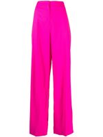 Oscar de la Renta pantalon palazzo à taille haute - Rose - thumbnail