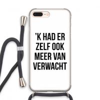 Meer verwacht: iPhone 7 PLUS Transparant Hoesje met koord