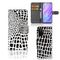 Samsung Galaxy S20 | Telefoonhoesje | Met pasjeshouder | Slangenprint