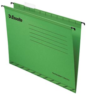 Esselte hangmappen voor laden Classic tussenafstand 330 mm, groen, doos van 25 stuks