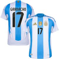 Argentinië Authentic Heat.RDY Shirt Thuis 2024-2025 + Garnacho 17