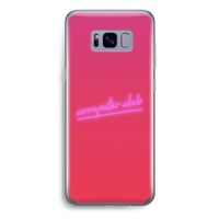 Vice Glow: Samsung Galaxy S8 Plus Transparant Hoesje
