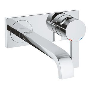 GROHE inbouwmengkraan afbouwdeel Allure, chroom, met uitloop 220mm