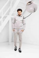 Malelions Signature Trainingspak Heren Grijs - Maat L - Kleur: WitGrijs | Soccerfanshop