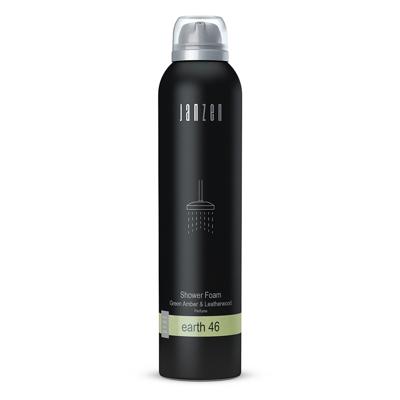Janzen Earth 46 Shower Foam Green Amber & Leatherwood 200ml