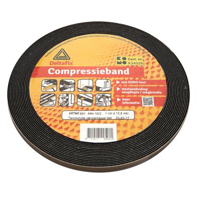 Compressieband zwrt 12,5mx10/2 - Deltafix