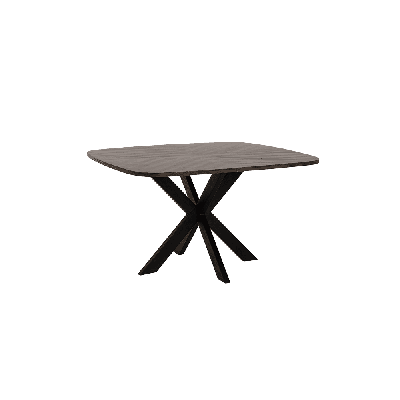 Tower Living Eettafel 'Silvi' Mangohout, 130 x 130cm, kleur Bruin